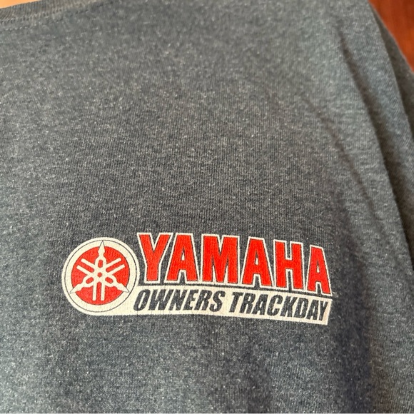 3rd Annual Yamaha Owners Track day Gray Shirt Size XL Mens - Picture 7 of 11